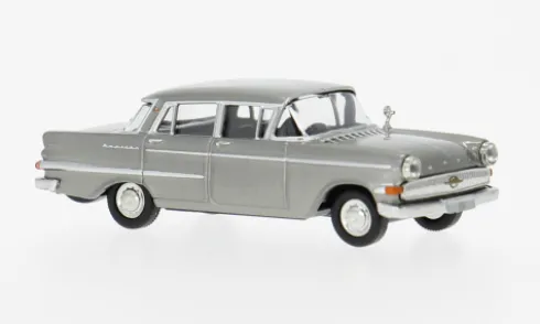 Opel Kapitän, grau, 1959, 1:87, Brekina