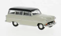 Opel Olympia Caravan, grau, 1954, 1:87, Brekina
