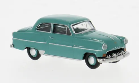 Opel Olympia, türkis, 1954, 1:87, Brekina