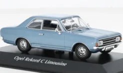 Opel Rekord C, blau, 1966, 1:43, Maxichamps