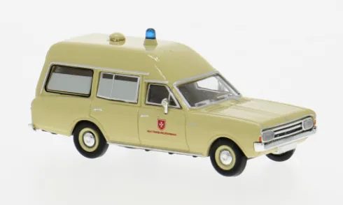 Opel Rekord C KTW, 1968, Malteser, 1:87, Brekina