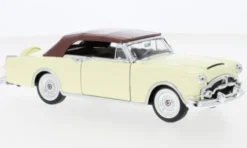 Packard Caribbean, hellbeige/braun, 1953, 1:24, Welly
