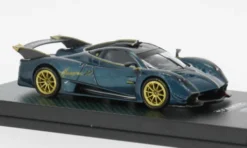 Pagani Huayra R, dunkeltürkis/gold, 1:64, Tarmac Works