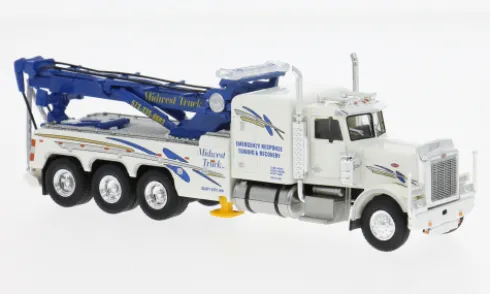 Peterbilt 359 Abschleppwagen, 1973, Midwest Truck, 1:87, Brekina