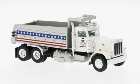 Peterbilt 359 Kipper, 1973, American Track, 1:87, Brekina