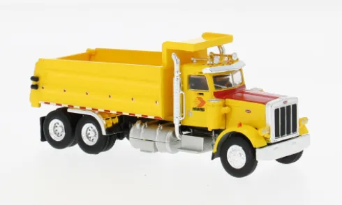 Peterbilt 359 Kipper, 1973, Hawkins, 1:87, Brekina