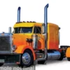 Peterbilt 359, orange, 1981, 1:64, IXO America
