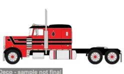 Peterbilt 359, rot/schwarz, 1973, 1:64, IXO America
