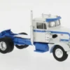 Peterbilt 281, weiss/blau, 1955, 1:87, Brekina