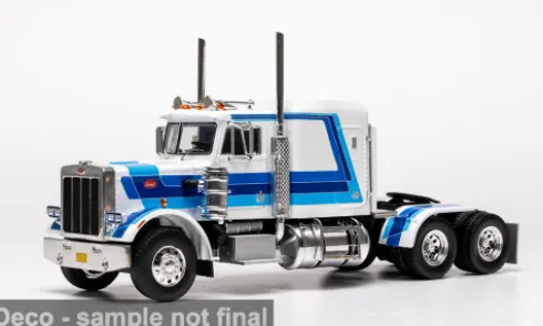 Peterbilt 359, weiss/blau, 1980, 1:43, IXO