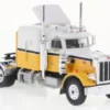 Peterbilt 359, weiss/dunkelgelb, 1973, 1:87, Brekina