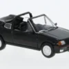 Peugeot 205 Cabriolet, schwarz, 1986, 1:87, PCX87