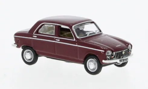 Peugeot 204, dunkelrot, 1966, 1:87, Norev