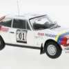 Peugeot 504 Coupe V6, Rally WM, Rallye Cote d Ivoire, 1978, #1, T.Mäkinen/J.Todt, 1:43, IXO