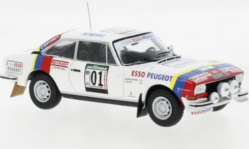 Peugeot 504 Coupe V6, Rally WM, Rallye Cote d Ivoire, 1978, #1, T.Mäkinen/J.Todt, 1:43, IXO