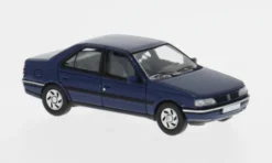 Peugeot 405, dunkelblau, 1987, 1:87, PCX87