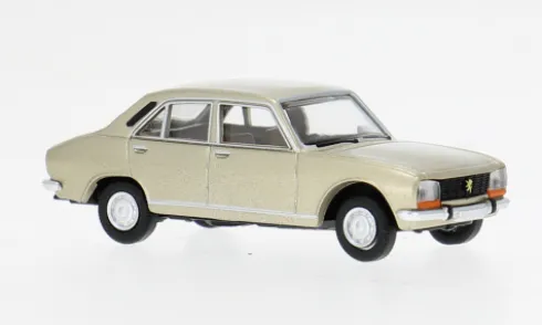Peugeot 504, gold, 1968, 1:87, Brekina