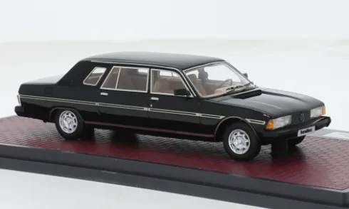 Peugeot 604 Heuliez Limousine, schwarz, 1980, 1:43, Matrix
