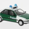 Peugeot 405, 1987, Polizei Saarland, 1:87, PCX87