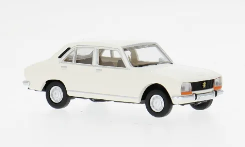 Peugeot 504, weiss, 1968, 1:87, Brekina