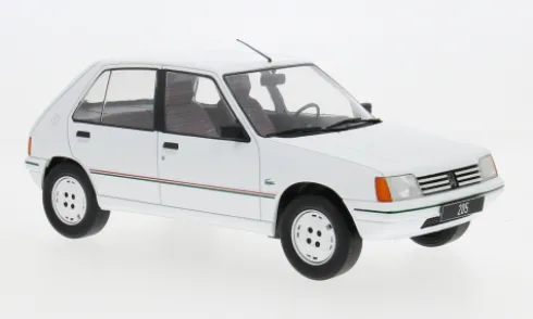 Peugeot 205, weiss, 1984, 1:18, MCG