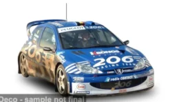 Peugeot 206 WRC, Rallye du Condroz, 2003, #2, F.Loix/S.Smeets, 1:18, Sun Star
