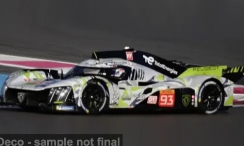Peugeot 9X8 Hypercar, 1812 km Qatar, 2025, Peugeot TotalEnergies, #93, M.Jensen/P.Di Resta, 1:18, Solido