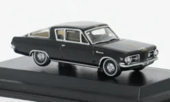 Plymouth Barracuda, schwarz/gold, 1965, 1:87, Oxford