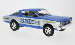 Plymouth Barracuda, 1966, Hemi Hustler, 1:18, ACME