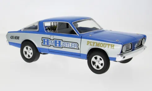 Plymouth Barracuda, 1966, Hemi Hustler, 1:18, ACME