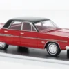 Plymouth Fury 4-Door Sedan, rot/schwarz, 1968, 1:43, Kess