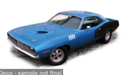 Plymouth Hemi Cuda, blau, 1971, 1:43, IXO America