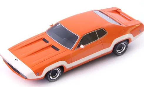 Plymouth Road Runner Rapid Transit, orange/Dekor, 1971, 1:43, AutoCult