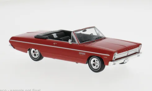 Plymouth Sport Fury Convertible, rot, 1965, 1:43, IXO