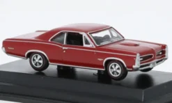 Pontiac GTO, dunkelrot, 1966, 1:87, Oxford