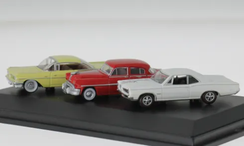Pontiac, rot, 3 Piece Set Centenary 2026, 1:87, Oxford