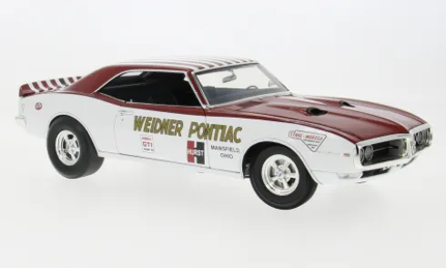 Pontiac Firebird First Ram Air II, weiss/rot, 1968, 1:18, ACME
