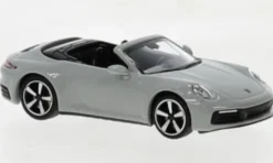Porsche 911 (992) Carrera 4S Cabriolet, grau, 2019, 1:87, Minichamps