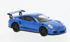 Porsche 911 (991) GT3 RS, blau, 2015, 1:87, Minichamps
