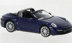 Porsche 911 (992) Targa 4, blau, 2020, 1:87, Minichamps
