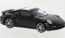 Porsche 911 (992) Turbo S, schwarz, 2020, 1:87, Minichamps
