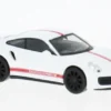 Porsche 911 (991) Turbo, weiss/rot, 1:87, Herpa