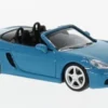 Porsche 718 Boxster, türkis/blau, 2016, 1:87, Minichamps