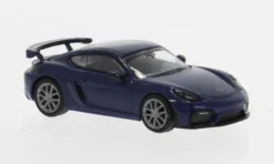 Porsche 718 Cayman GT4 (981), blau, 2019, 1:87, Minichamps