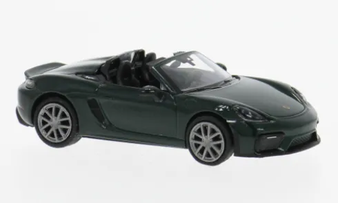 Porsche 718 Spyder (981), grün, 2019, 1:87, Minichamps