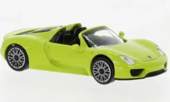 Porsche 918 Spyder, hellgrün, 2013, 1:87, Minichamps