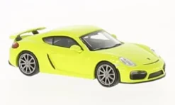 Porsche Cayman GT4, hellgrün, 2016, 1:87, Minichamps