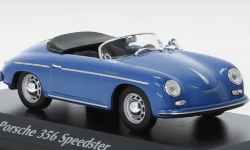 Porsche 356 A Speedster, blau, 1956, 1:43, Maxichamps