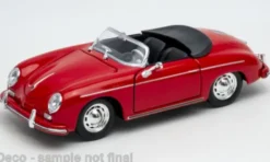 Porsche 356 A Speedster, rot, 1:24, Welly