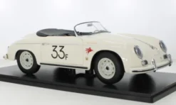Porsche 356 A Speedster, weiss, 1955, No.33 James, 1:12, KK Scale